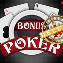 Official Table Games logo: Bonus Poker Deluxe - 3 Hands by RTG (Reel Time Gaming) at CasinOK Casino