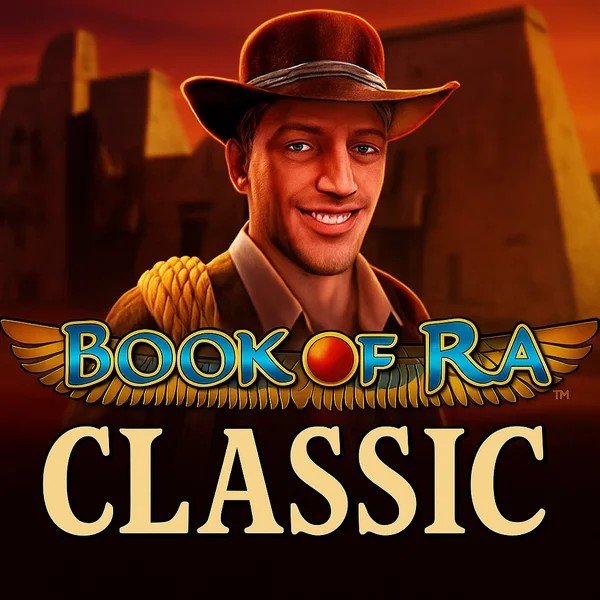 Book of Ra Classic slot icon by Novomatic, available at CasinOK Casino