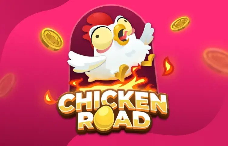 Chicken Road slot logo by InOut at CasinOK CasinoChicken Road