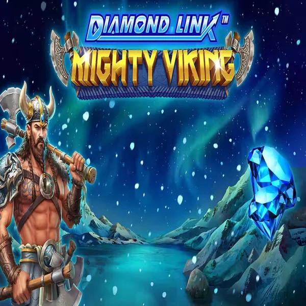 Slots logo of Diamond Link Mighty Viking from Greentube at CasinOK Casino