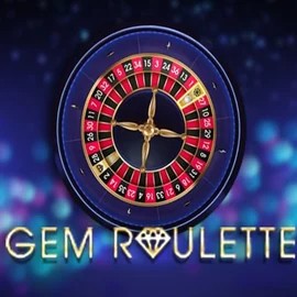 Gem Roulette online game logo by iSoftBet on casinokcasino.eu