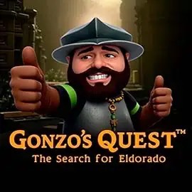Logo of Gonzo's Quest from NetEnt at CasinOK Casino