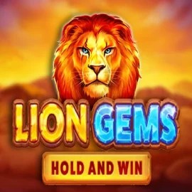 Lion Gems Hold and Win slot logo by Playson at CasinOK CasinoLion Gems Hold and Win