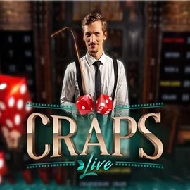 Live Craps slot icon by Evolution, available at CasinOK Casino