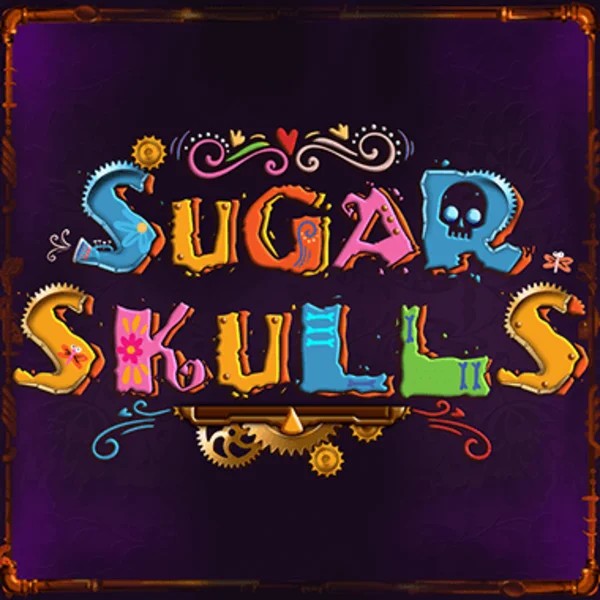 Logo of Sugar Skulls from Booming Games at CasinOK Casino