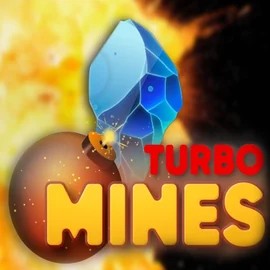 Turbo Mines logo by Turbo Games at CasinOK CasinoTurbo Mines